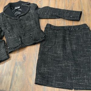 Ann Taylor tweed suit